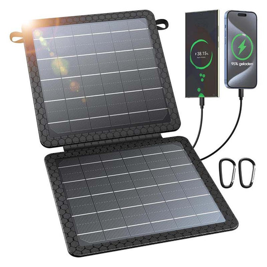 Saker 10W Schnelllade tragbares Solarladegerät