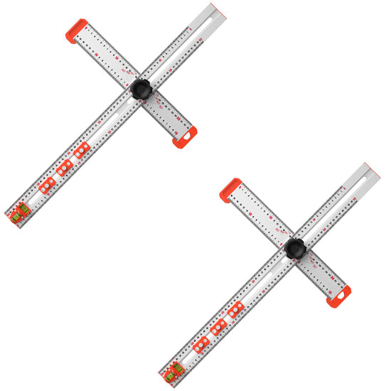 SAKER® 4-IN-1 Bohrer-Positionierungslineal