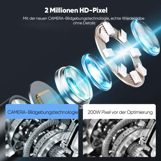 Saker Zwei-Wege-artikulierendes Endoskop