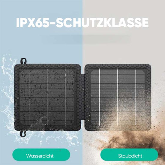 Saker 10W Schnelllade tragbares Solarladegerät