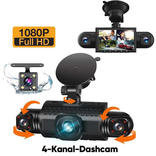 Saker 4-Kanal-FHD-Dashcam