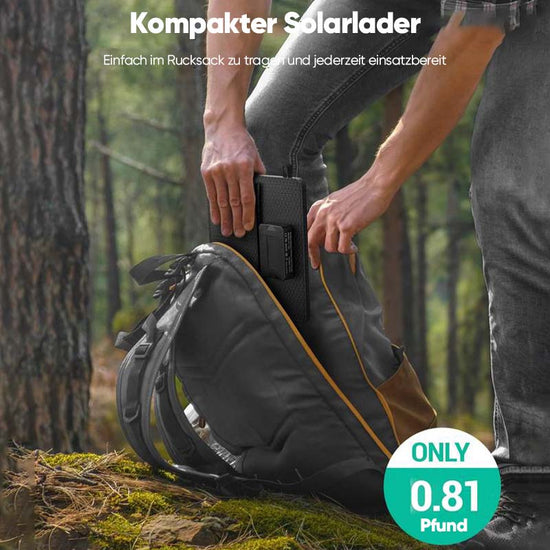 Saker 10W Schnelllade tragbares Solarladegerät