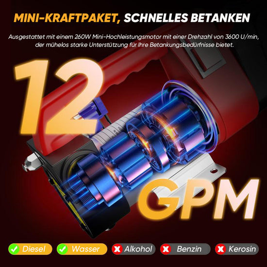 Sakerplus Elektrische Wiederaufladbare Ölpumpe