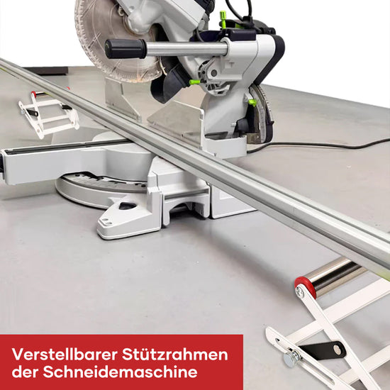 SAKER® Verstellbarer Schneidemaschinen-Stützrahmen