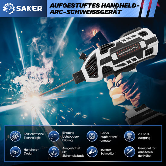 SAKER Tragbares Schweißgerät