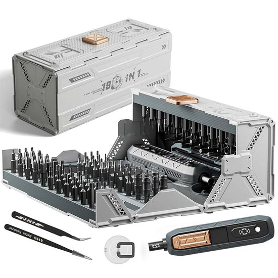 Saker 180-in-1 Präzisions-Elektroschraubendreher-Set