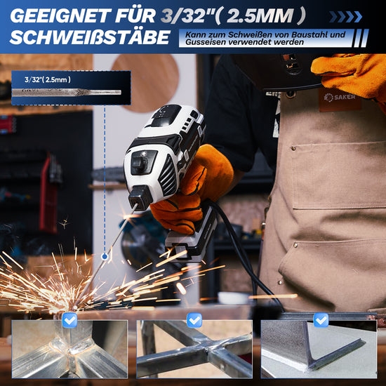 SAKER Tragbares Schweißgerät
