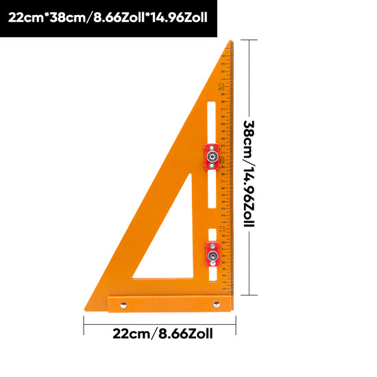 Saker® Positionierungs-Dreieckslineal