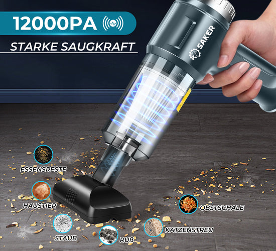 Saker 3-in-1 Staubsauger mit Desinfektionsfunktion
