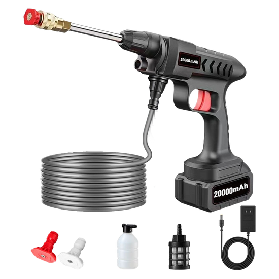 6-in-1-Sprühdüse Autowaschwasserpistole