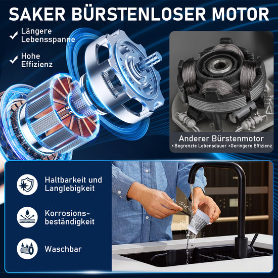 Saker 3-in-1 Tragbarer Staubsauger