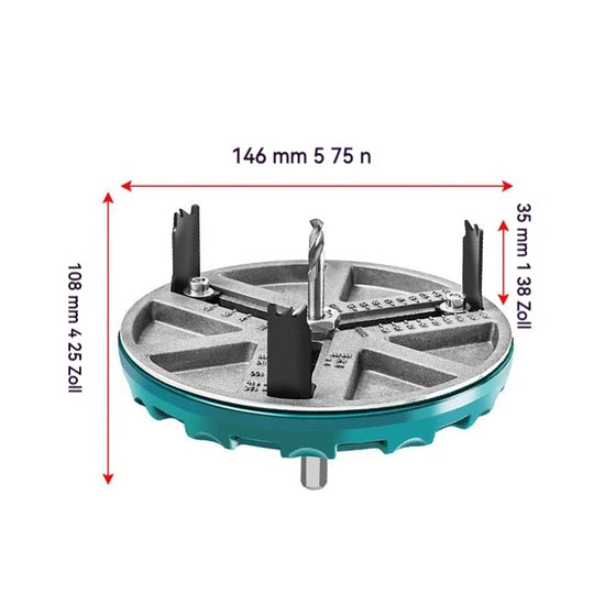 Saker Verstellbares Stanzsäge-Werkzeug zum Bohren