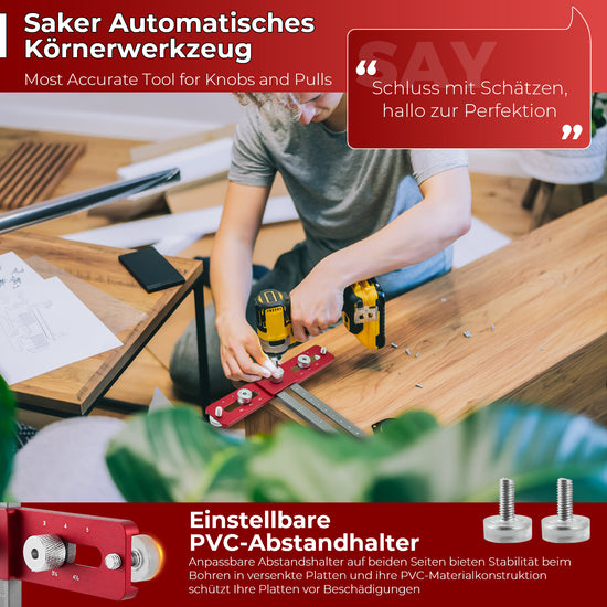 Saker Cabinet Hardware Dübelvorrichtung