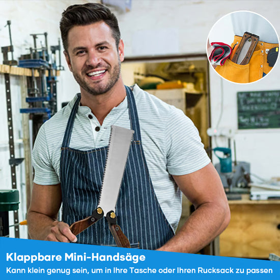 SAKER® Tragbare Klappbare Doppelseitige Säge