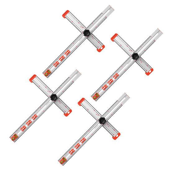 SAKER® 4-IN-1 Bohrer-Positionierungslineal