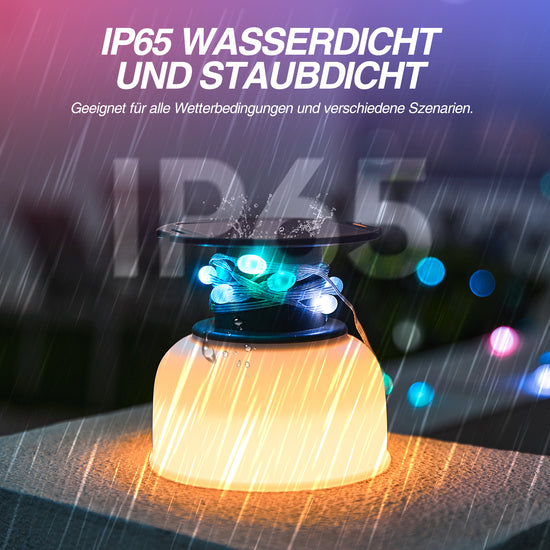 SAKER® Multifarbiges Camping Lichtband