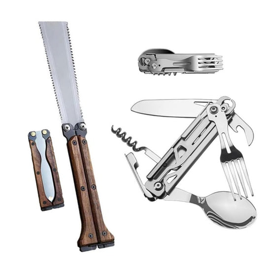 SAKER® Tragbare Klappbare Doppelseitige Säge