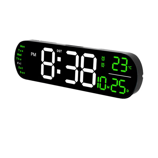 Saker Mehrzweck LED-Anzeigen-Uhr