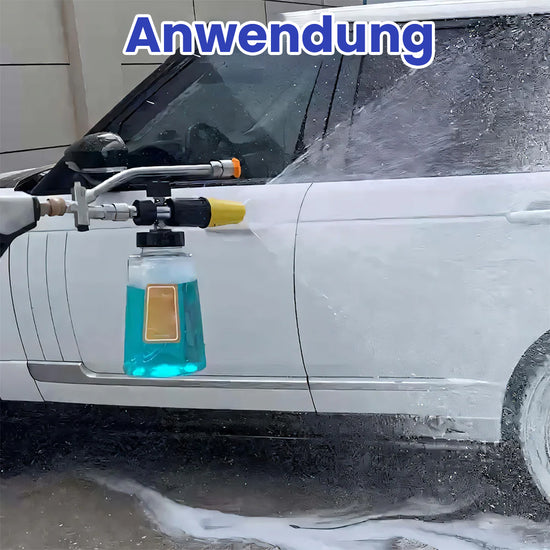 Verbessern Sie Ihr Autowascherlebnis - SAKER® Schaumkanone mit Doppelanschluss