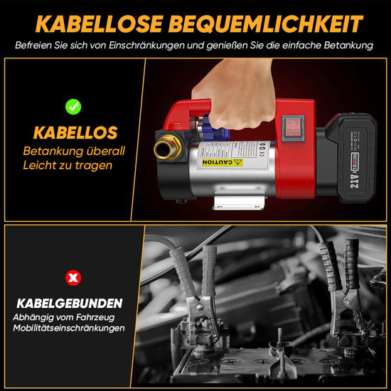 Sakerplus Elektrische Wiederaufladbare Ölpumpe