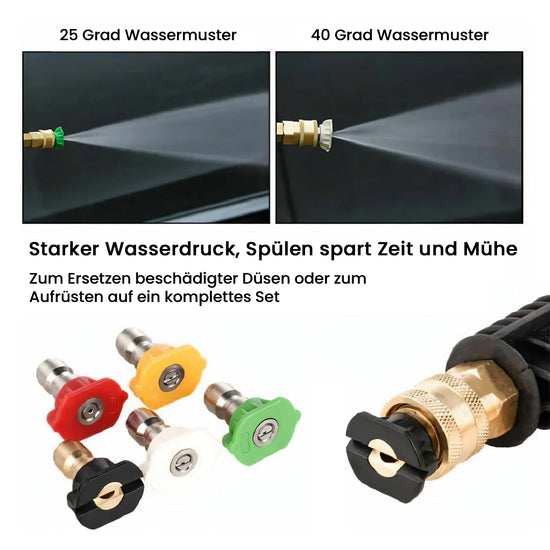 Verbessern Sie Ihr Autowascherlebnis - SAKER® Schaumkanone mit Doppelanschluss