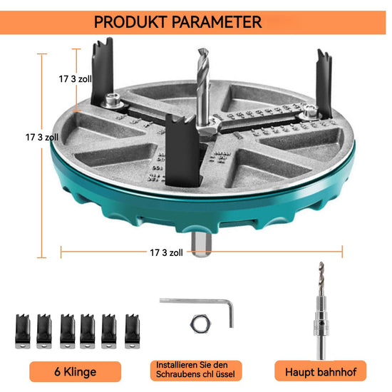 Saker Verstellbares Stanzsäge-Werkzeug zum Bohren