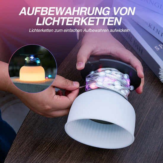 SAKER® Multifarbiges Camping Lichtband