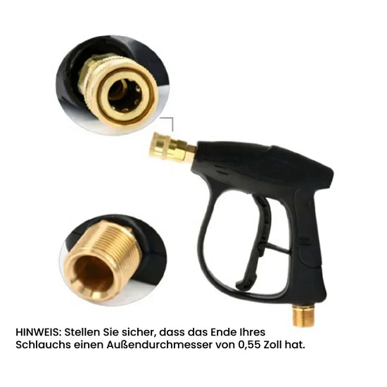 Verbessern Sie Ihr Autowascherlebnis - SAKER® Schaumkanone mit Doppelanschluss