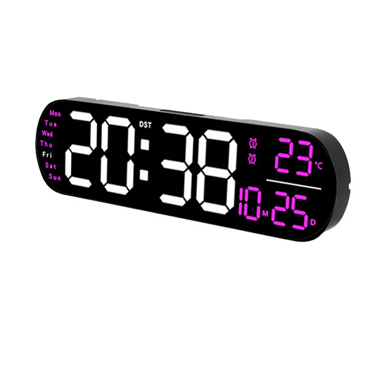 Saker Mehrzweck LED-Anzeigen-Uhr