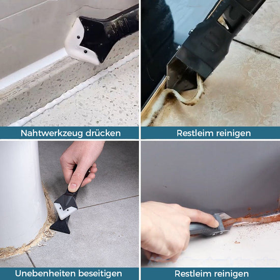 Saker 3 in 1 Silikonentferner Set Dichtungs Werkzeugsatz