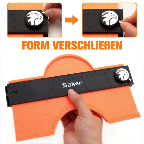 Saker 25CM Anschließbare Konturenlehre