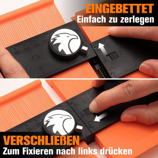 Saker 25CM Anschließbare Konturenlehre
