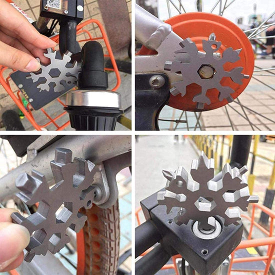 Saker 18-in-1 Schneeflocken Multi Tool