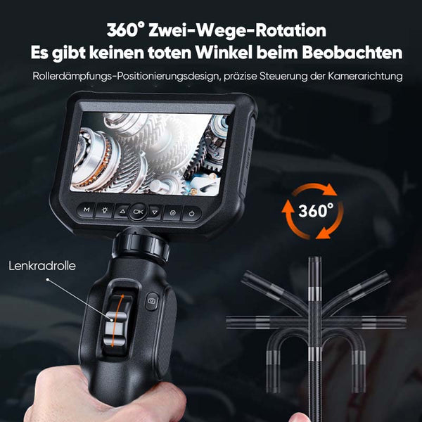 Saker Zwei-Wege-artikulierendes Endoskop