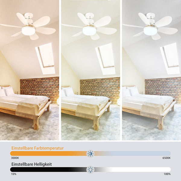 Saker Deckenventilator mit Licht
