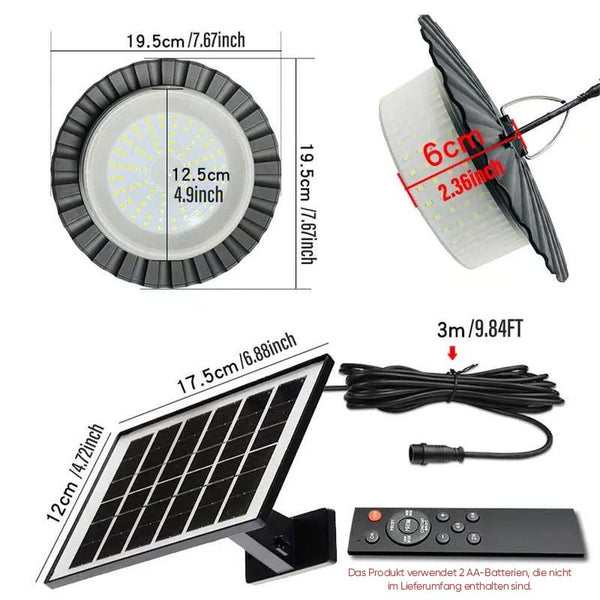 Saker Solar Schuppen Scheunenlicht