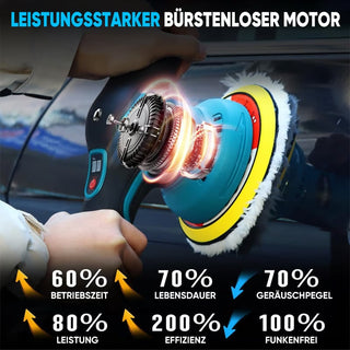 Saker 8-Gang Kabellose Autopoliermaschine