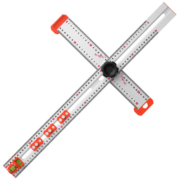 SAKER® 4-IN-1 Bohrer-Positionierungslineal