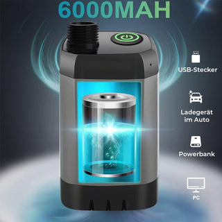 Tragbare, wiederaufladbare Camping-Duschpumpe