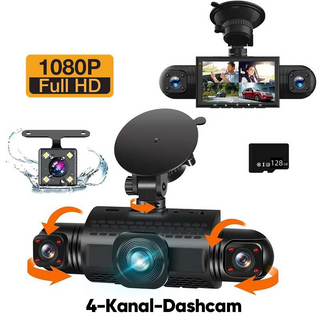Saker 4-Kanal-FHD-Dashcam