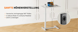 Saker Versteckte Rollen Verstellbarer Nachttisch