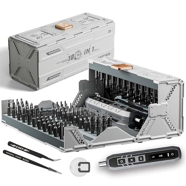 Saker 180-in-1 Präzisions-Elektroschraubendreher-Set