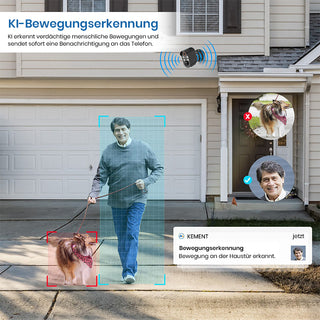 Saker 1080P Drahtlose Sicherheitskamera