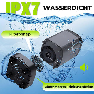 Tragbare, wiederaufladbare Camping-Duschpumpe