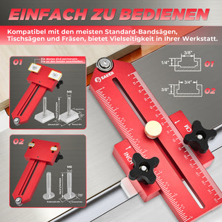 Saker Dünnschnitt-Schablone für Tischsägen
