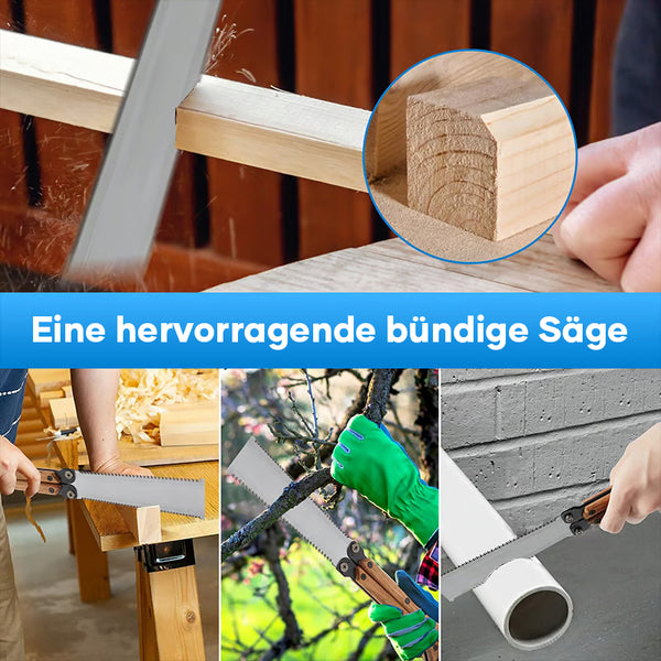 SAKER® Tragbare Klappbare Doppelseitige Säge