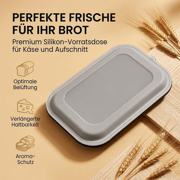 Silikon-Lunchbox mit Deckel
