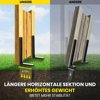 Saker Zaunpfosten-Reparaturset (2 Stück)