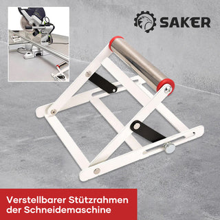 SAKER® Verstellbarer Schneidemaschinen-Stützrahmen