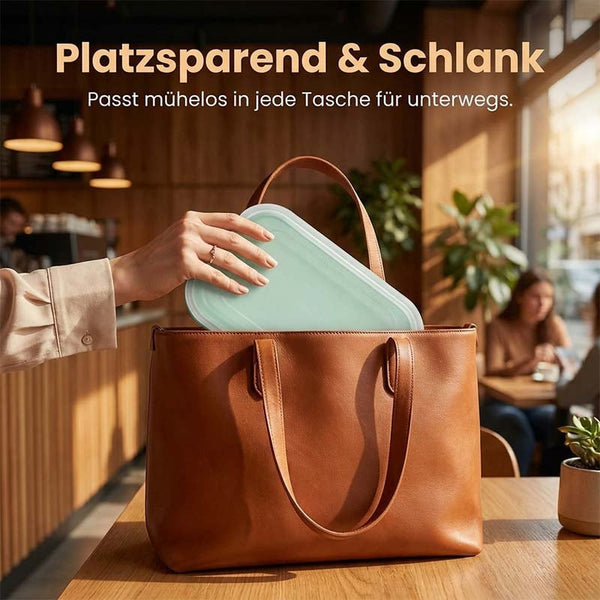 Silikon-Lunchbox mit Deckel